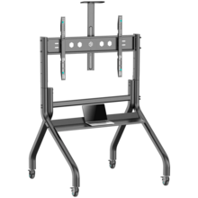  ONKRON Mobile TV stand with bracket 60&quot;-120&quot; Screens up to 150 kg 782107 TS2080-B на топ цена - PIC.bg