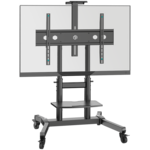 <span>Стойка</span> ONKRON Mobile TV Stand Rolling TV Cart for 50"-90" Screens up to 90 kg <span class='catalog-num-in-name'>TS1891-B</span> - 