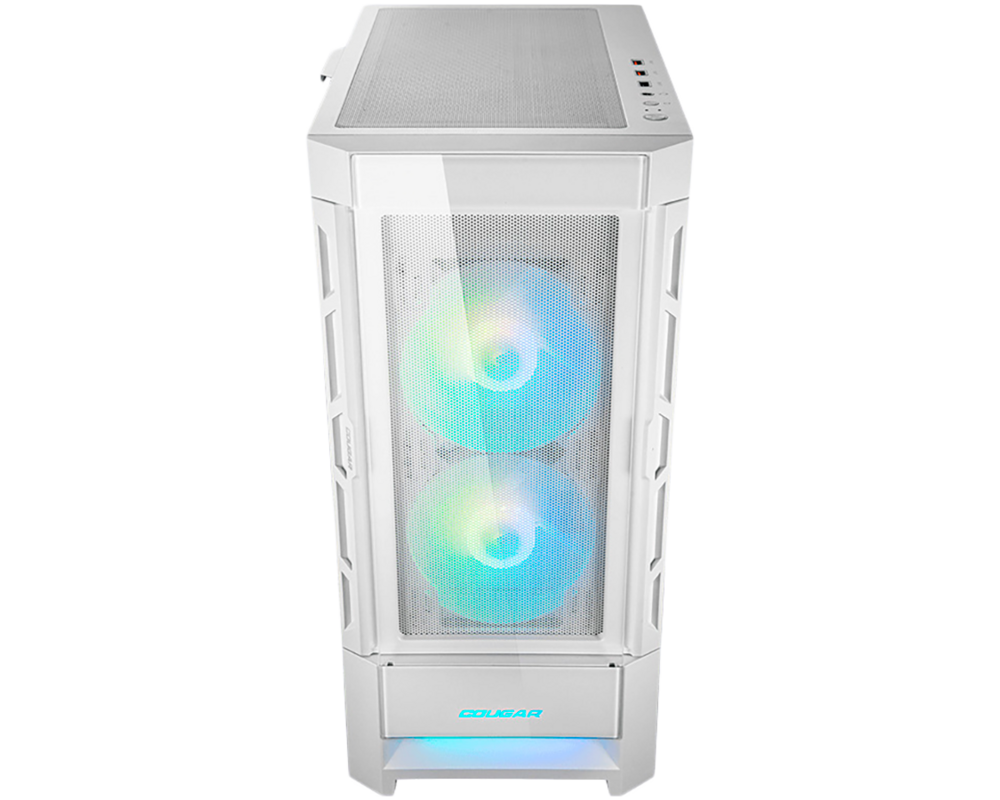 Кутия Cougar Duoface RGB White PC Case Mid Tower White 2