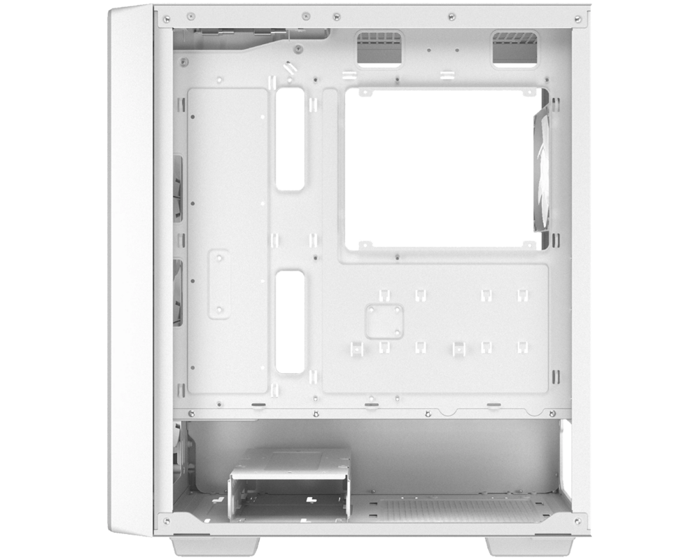 Кутия DeepCool ATX - CC560 MESH White v2 16