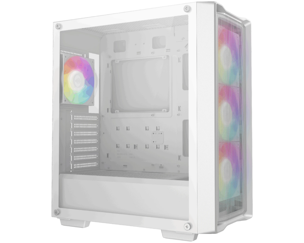 Кутия DeepCool ATX - CC560 MESH White v2 14