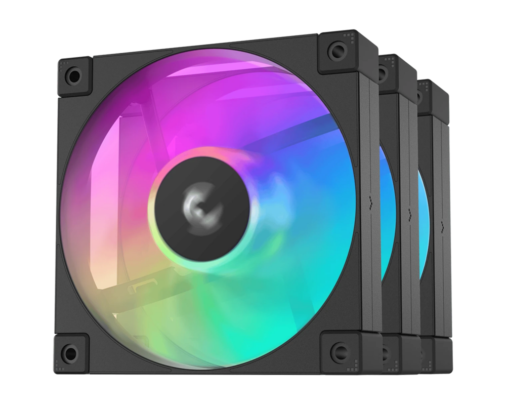 Вентилатор DeepCool Комплект вентилатори Pack 3-in-1 3x120mm - FD12 Black 21