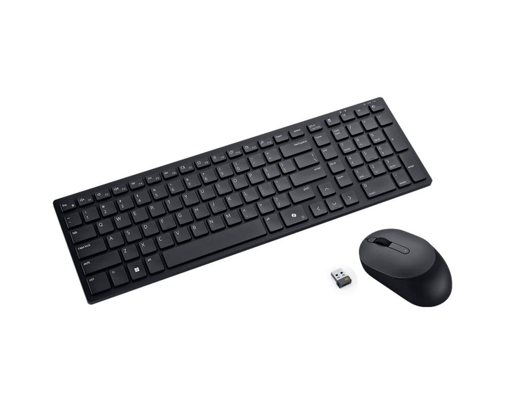 Клавиатура Dell Silent Keyboard and Mouse - KM555 - US International 2