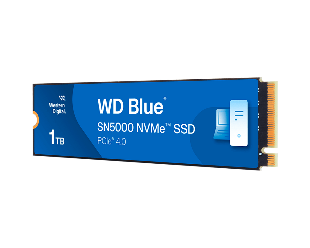 SSD WD Blue SN5000 NVMe SSD 1TB M.2 2280 PCIe Gen4 2