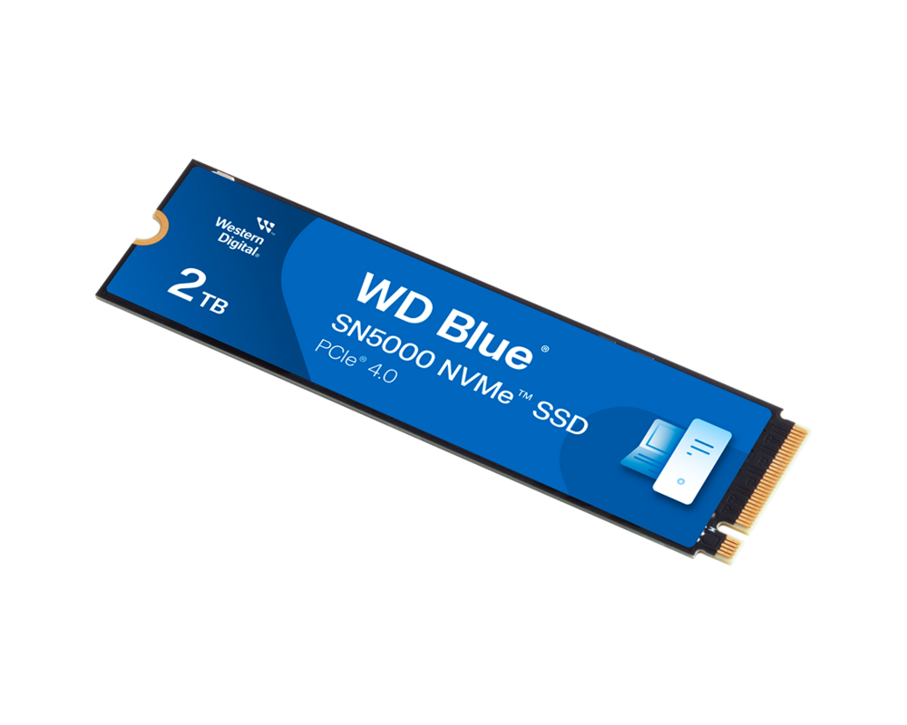 SSD WD Blue SN5000 NVMe SSD 2TB M.2 2280 PCIe Gen4 2