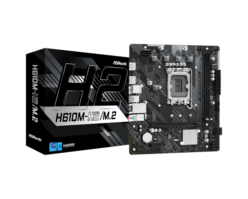 Дънна платка ASROCK H610M-H2/M.2 10