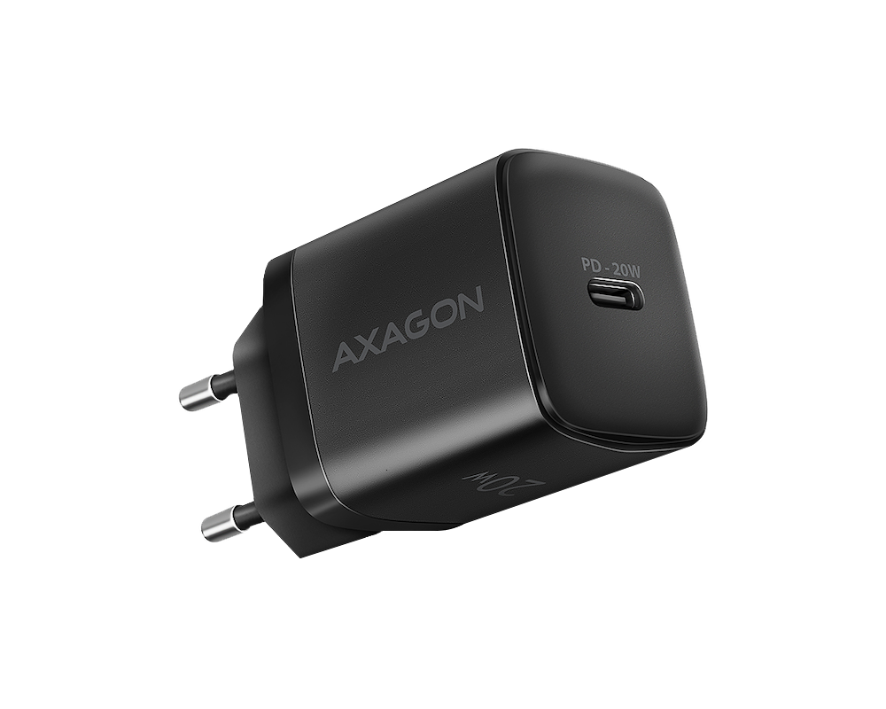 Адаптери AXAGON ACU-PD20 wall charger 1x QC3.0/AFC/FCP/PD type-C 2