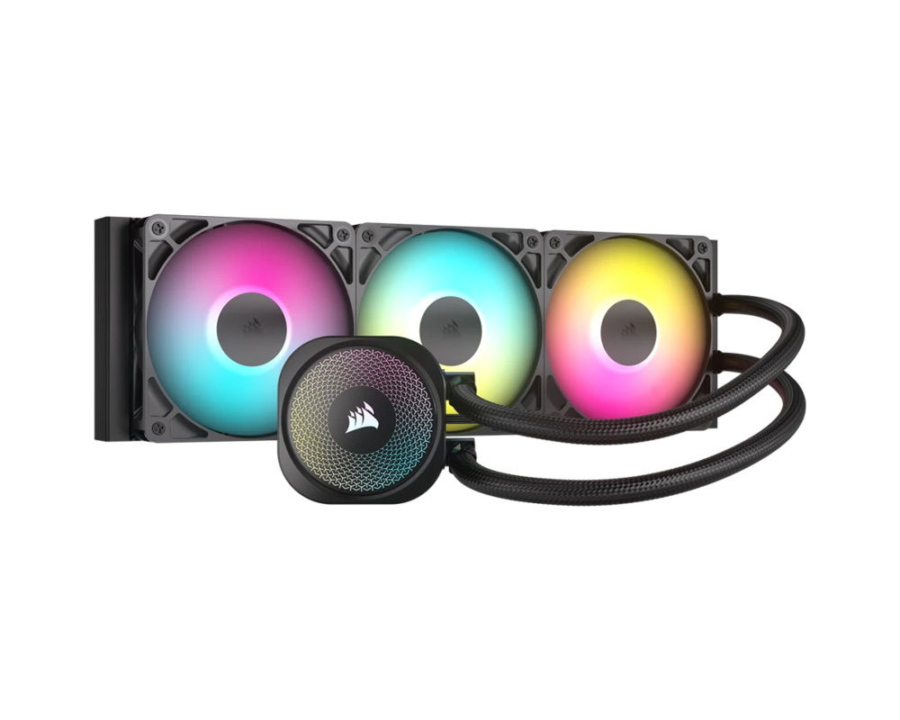 Охладител за процесор CORSAIR NAUTILUS 360 ARGB, 360mm Radiator, Liquid CPU Cooler 5