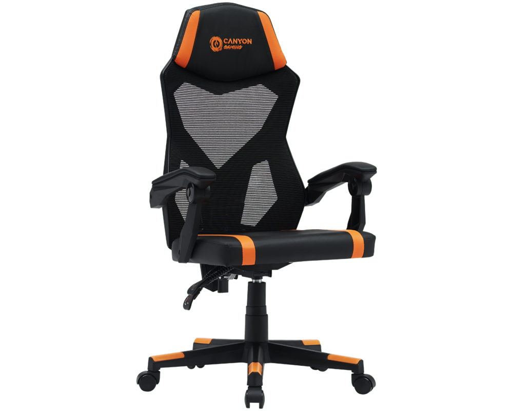 Геймърски стол CANYON gaming chair Flow MCH01 Mesh Blac... 2