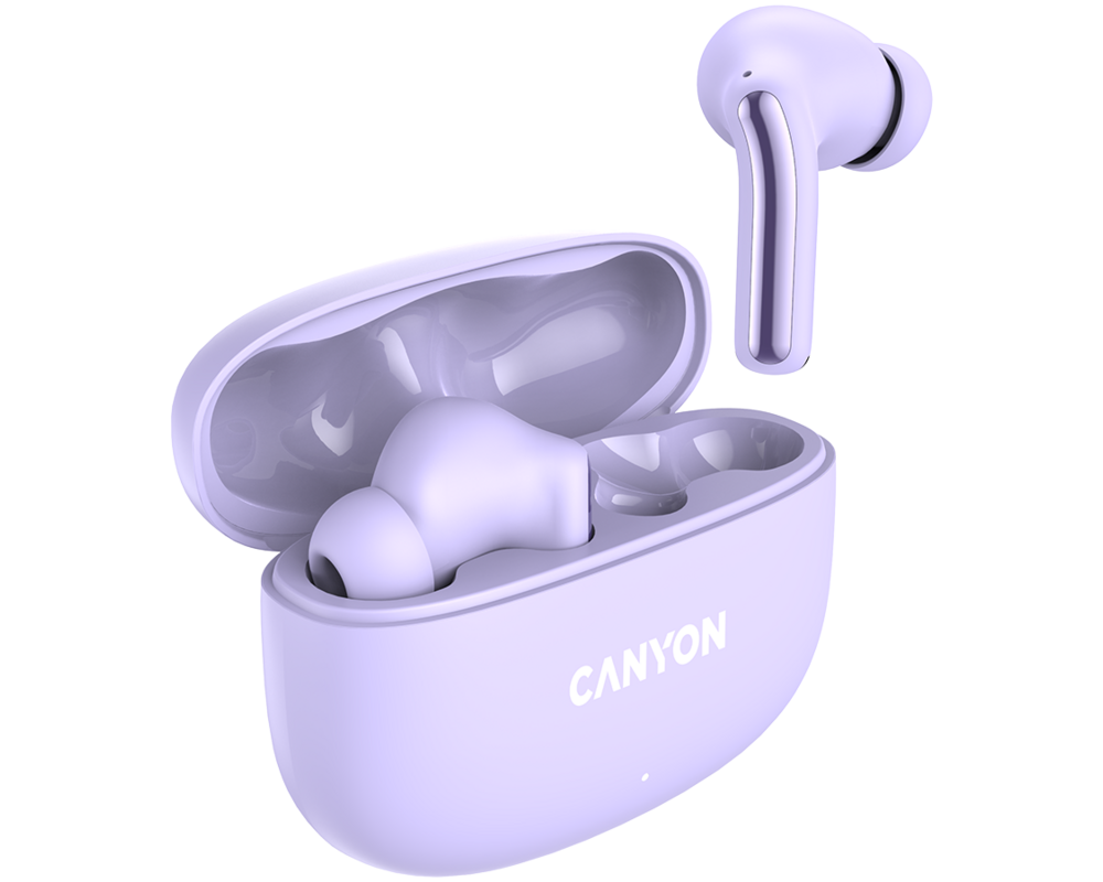 Слушалки CANYON headset OnGo 9 Purple 4