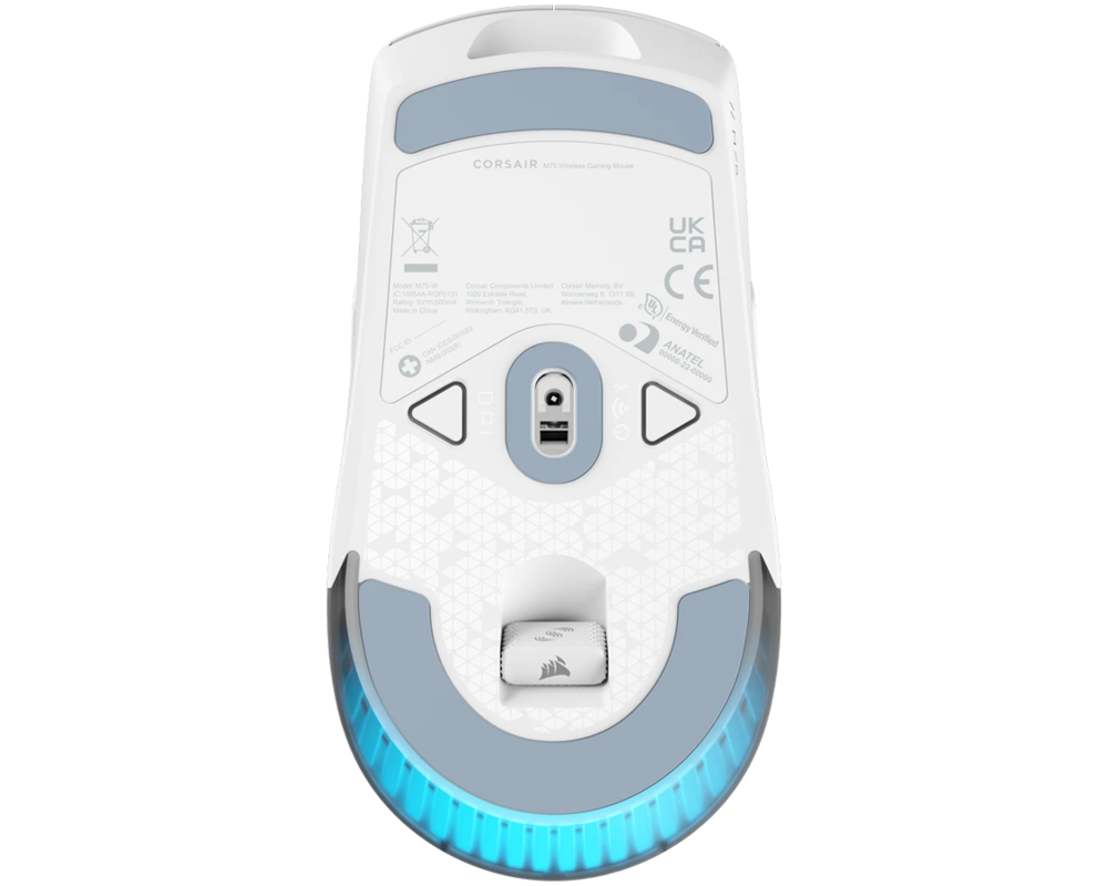 Мишка Corsair M75 WIRELESS Lightweight RGB Gaming Mouse, White (EU) 3