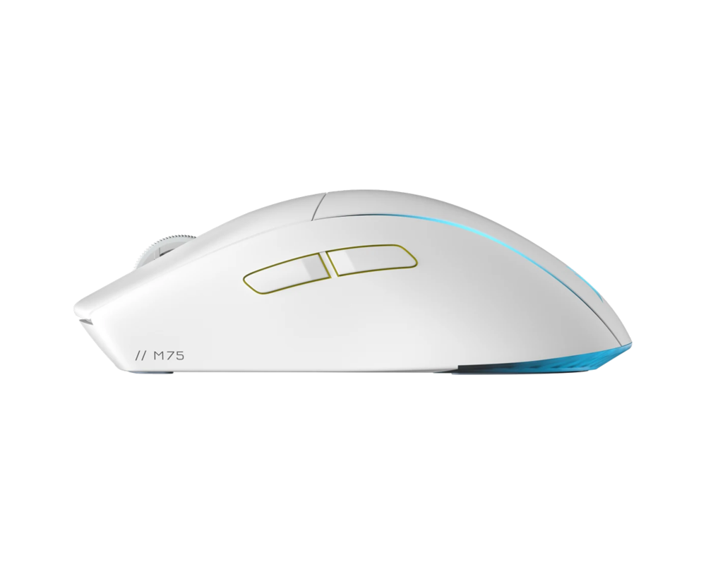 Мишка Corsair M75 WIRELESS Lightweight RGB Gaming Mouse, White (EU) 2