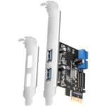 <span>USB хъб</span> AXAGON PCEU-232RS PCIe card - 2+2x USB 5Gbps port <span class='catalog-num-in-name'>PCEU-232RS</span> - 