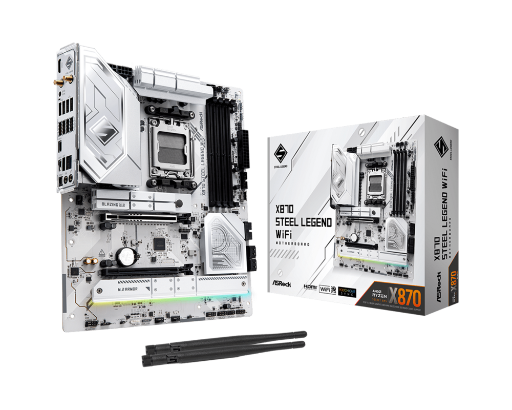 Дънна платка ASROCK X870 STEEL LEGEND WIFI 6