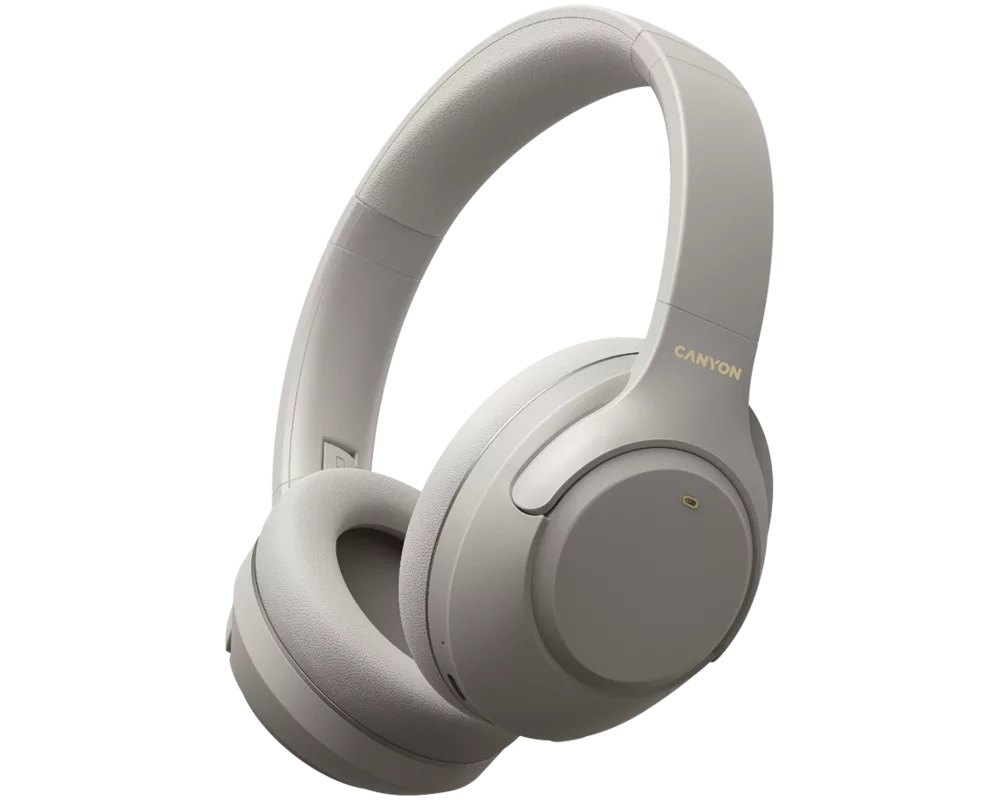 Слушалки CANYON headset OnRiff 6 ANC Grey 4