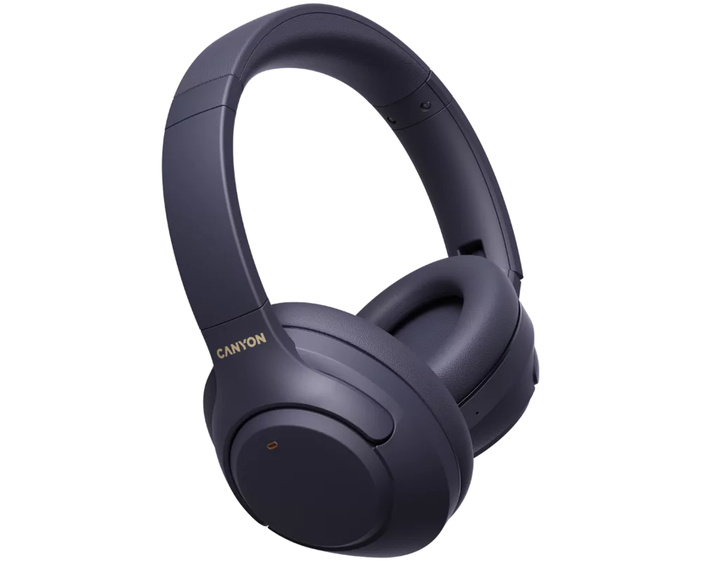 Слушалки CANYON headset OnRiff 6 ANC Blue 2