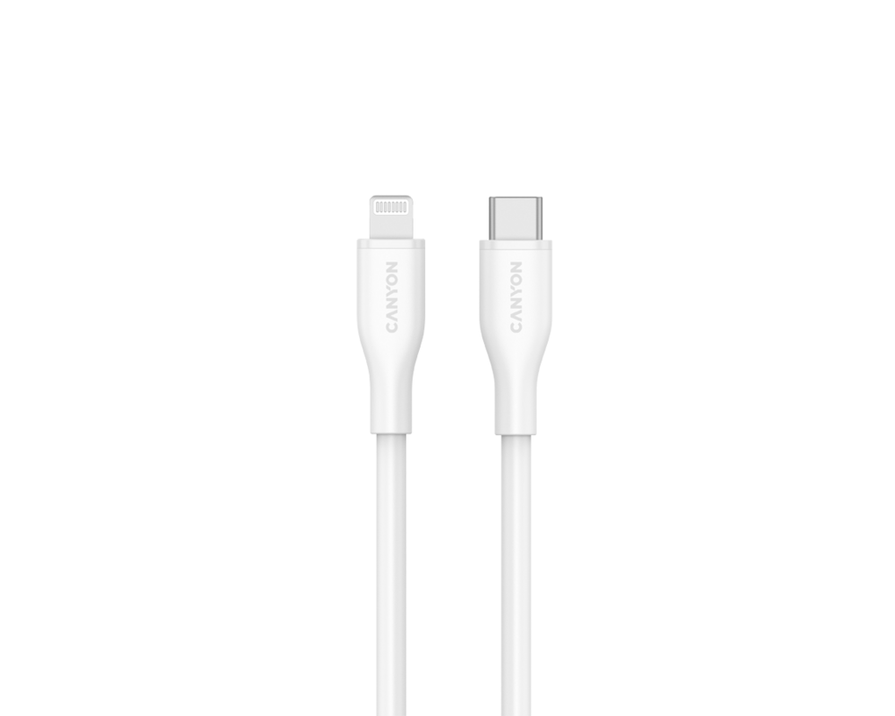 Кабел CANYON cable CLNM60 C-L 60W MFI 1m Silic... 2