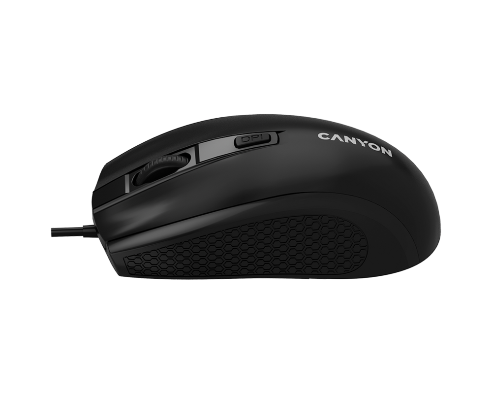 Мишка CANYON mouse M-4 Wired Black 3