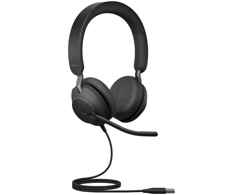 Слушалки Професионални JABRA Evolve2 40 SE Стерео USB-A, MS 24189-999-999 - черен 4
