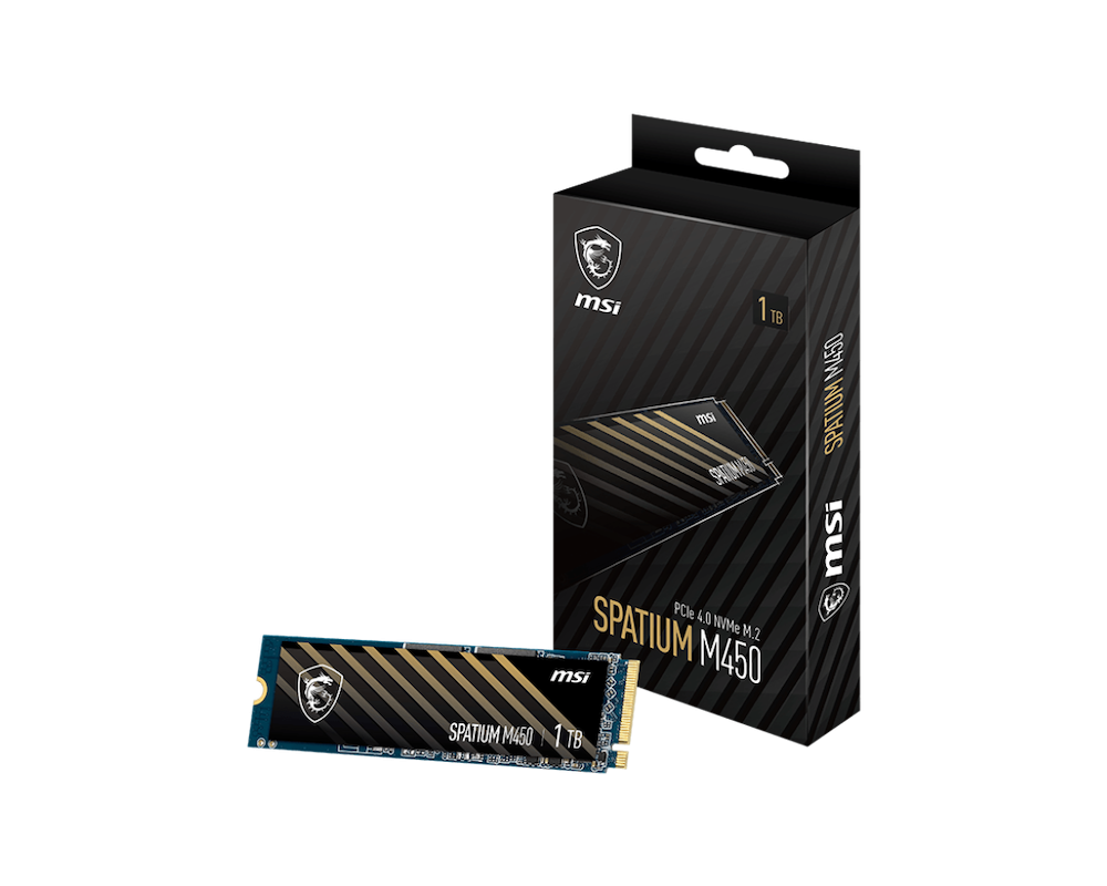 SSD MSI SPATIUM M450 PCIe 4.0 NVMe M.2 1TB 6