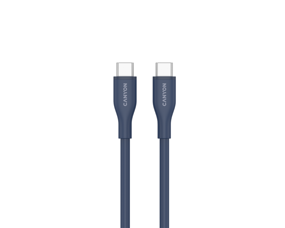 Кабел CANYON cable CC60SC10 C-C 60W 1m Silicon... 2