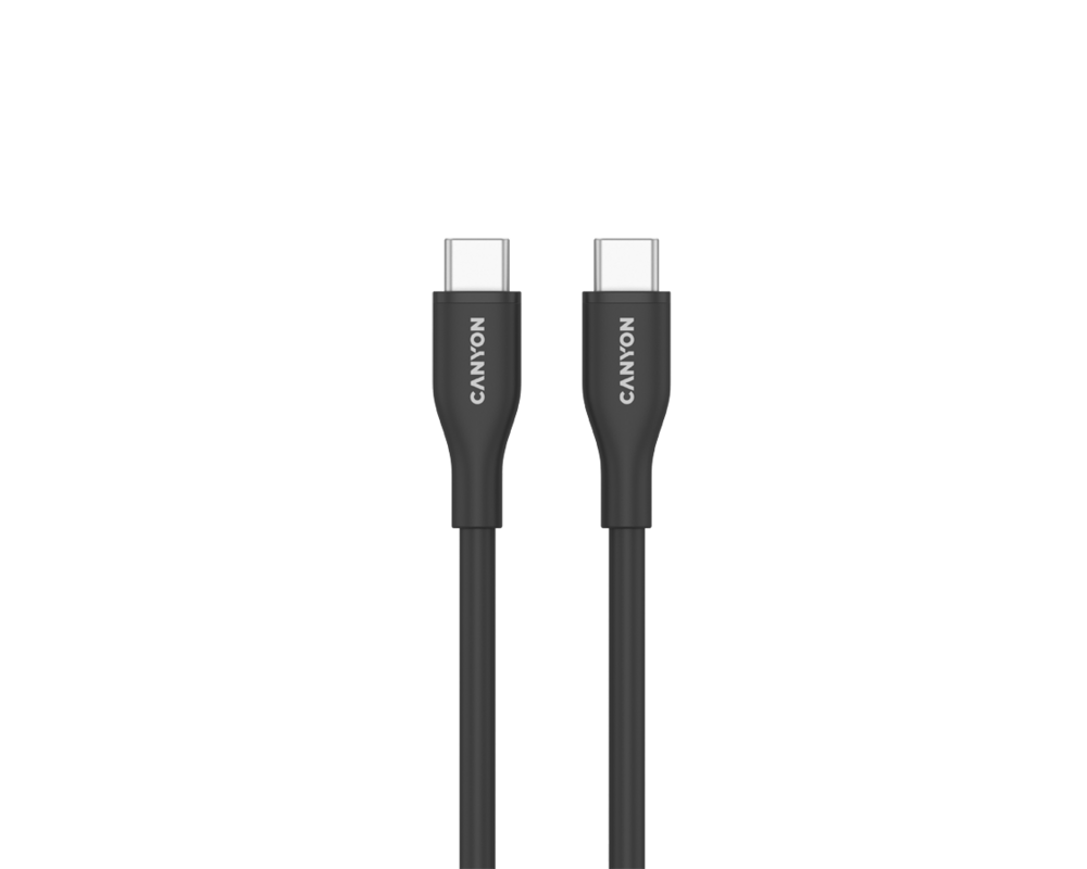 Кабел CANYON cable CC60SC10 C-C 60W 1m Silicon... 2