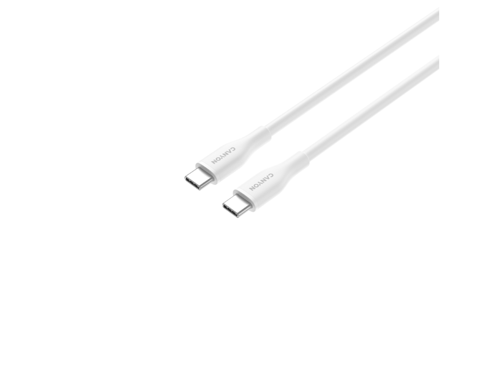 Кабел CANYON cable CC60SC10 C-C 60W 1m Silicon... 3