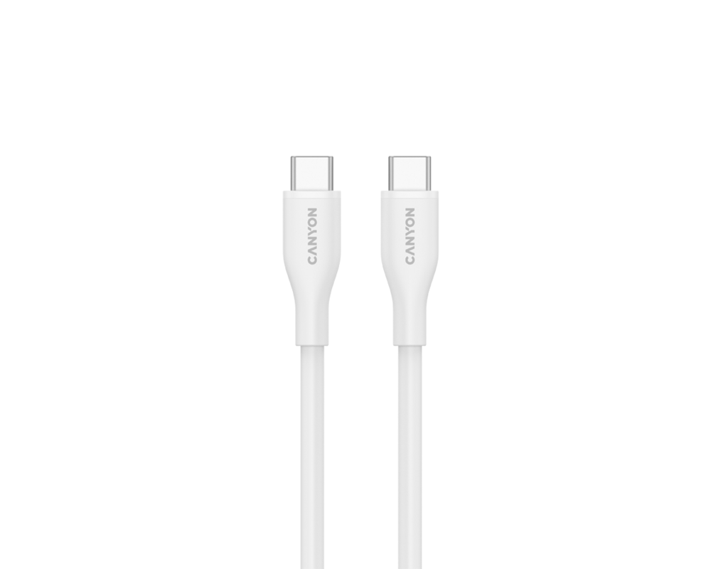 Кабел CANYON cable CC60SC10 C-C 60W 1m Silicon... 2