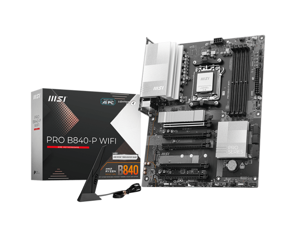 Дънна платка MSI PRO B840-P WIFI 6