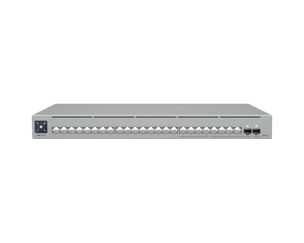 Switch (Комутатор) 24-портов гигабитов комутатор Ubiquiti UniFi Switch Pro Max 24 5