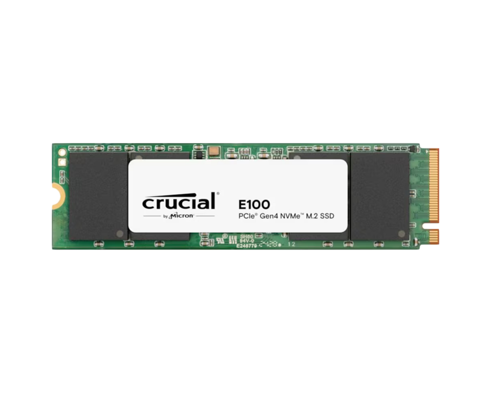 SSD Crucial E100 480GB SSD PCIe 4.0 Gen4 M.2 2280 NVMe 2
