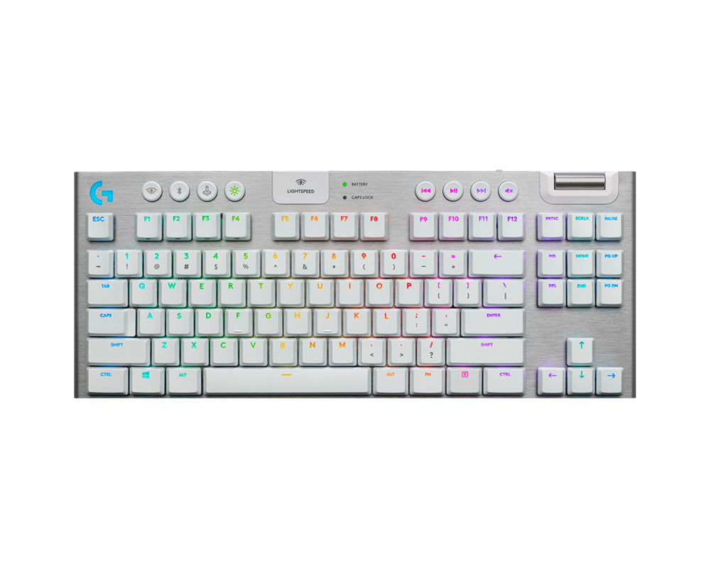 Клавиатура Logitech G915 X LIGHTSPEED TKL Low-Profile Wireless Gaming Keyboard - WHITE - US INT`L - EMEA28i-935 14