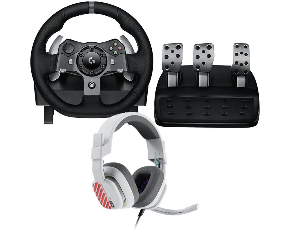 Волан Logitech G920 Driving Force Racing Wheel - Black 4