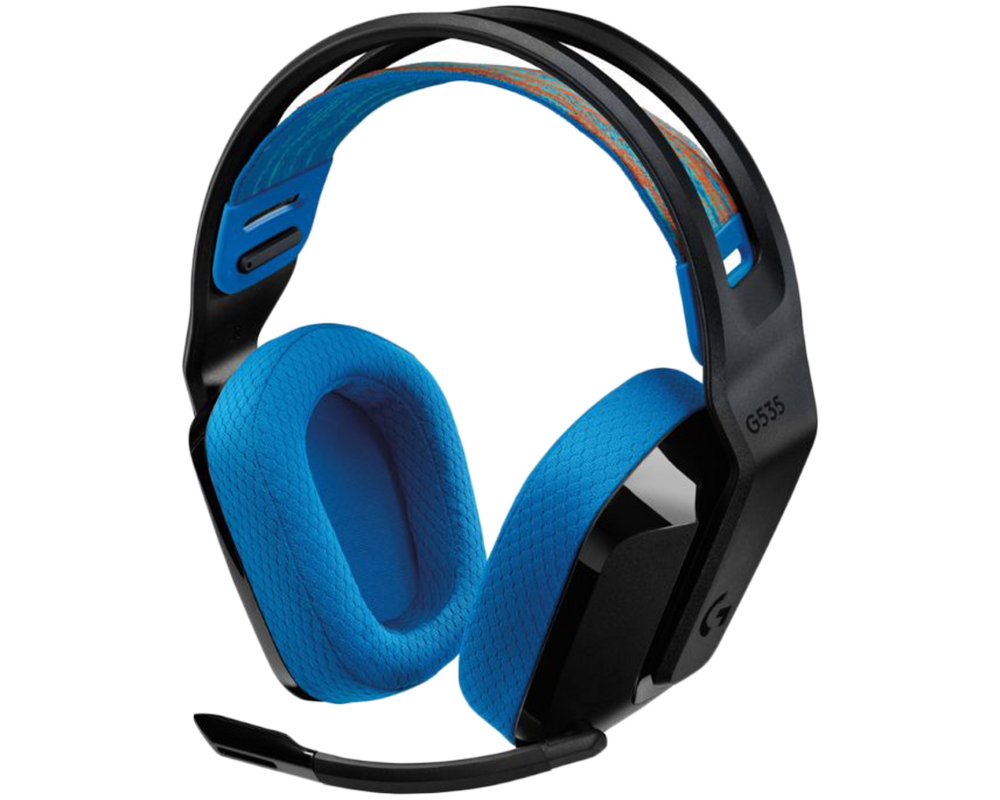 Слушалки Logitech G535 Headset Lightspeed Wireless - BLACK - EMEA-914 6