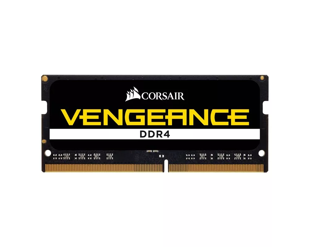 Памет CORAIR 8GB DDR4 2666MHz 1x260 SoDimm Unbuffered 18-19-19-39 Black PCB 1.2VC 6