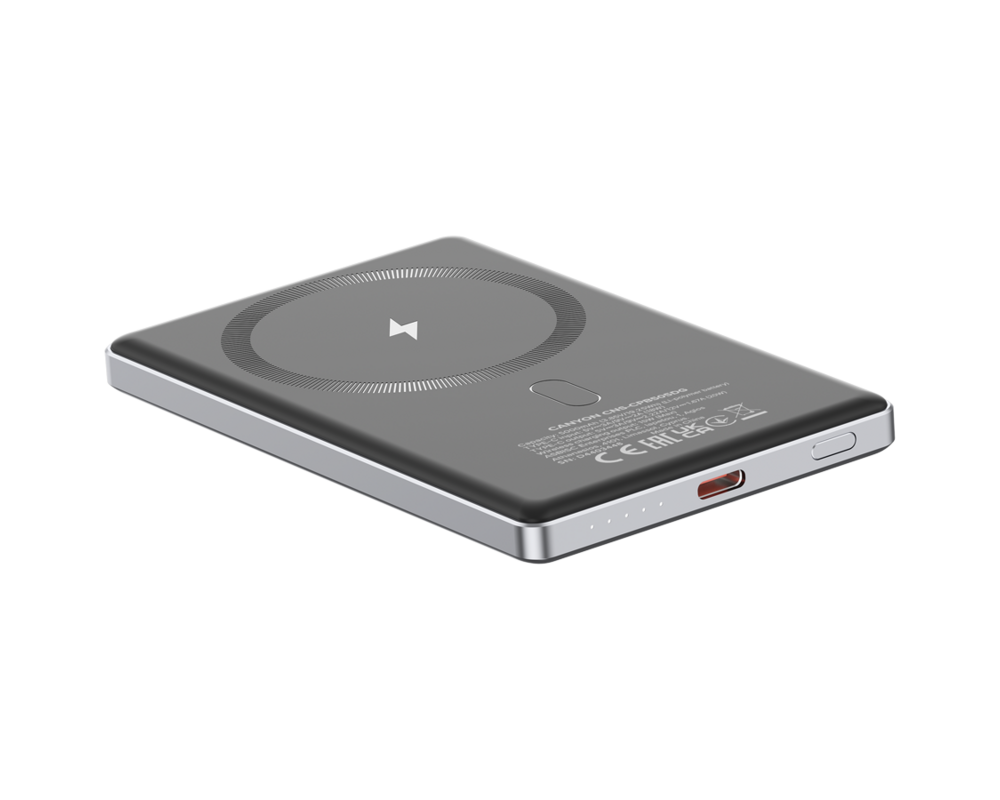 Външна батерия CANYON power bank OnPower 505 slim Magsa... 5