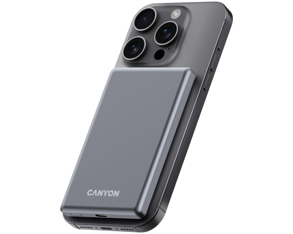 Външна батерия CANYON power bank OnPower 505 slim Magsa... 6