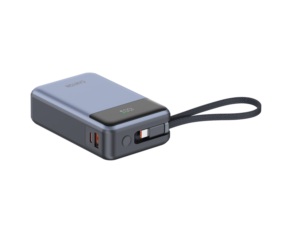 Външна батерия CANYON power bank OnPower 600 built-in c... 4