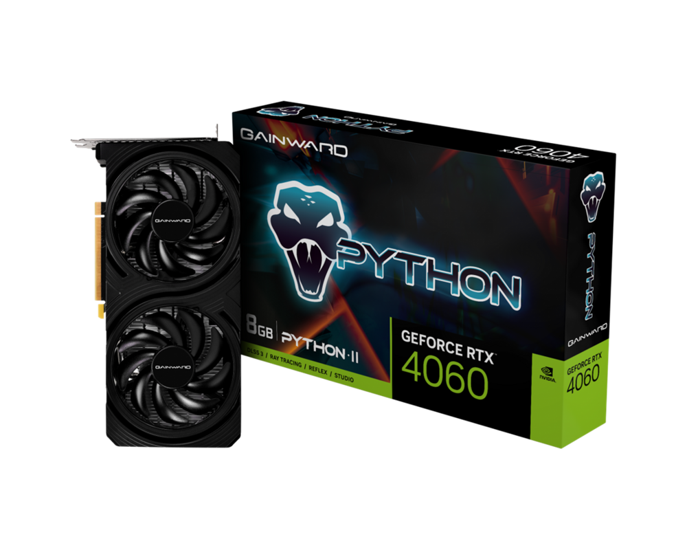 Видеокарта Gainward GeForce RTX 4060 Python II 13