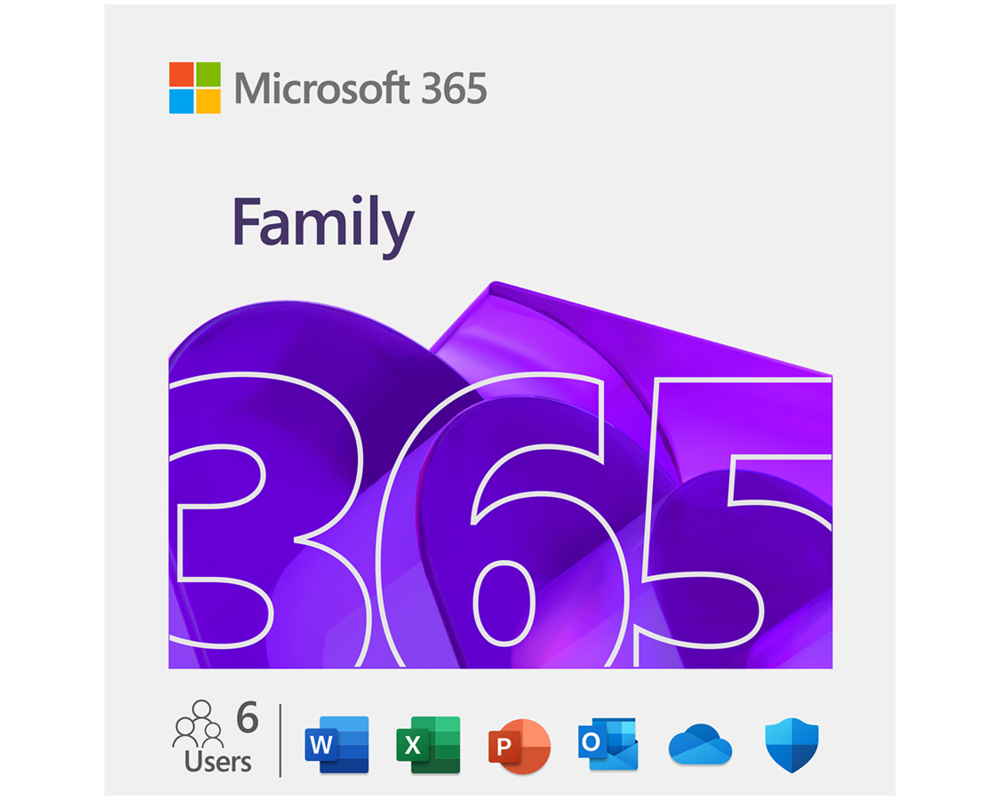 Офис програма Microsoft M365 Family Subscription FY25H... 2