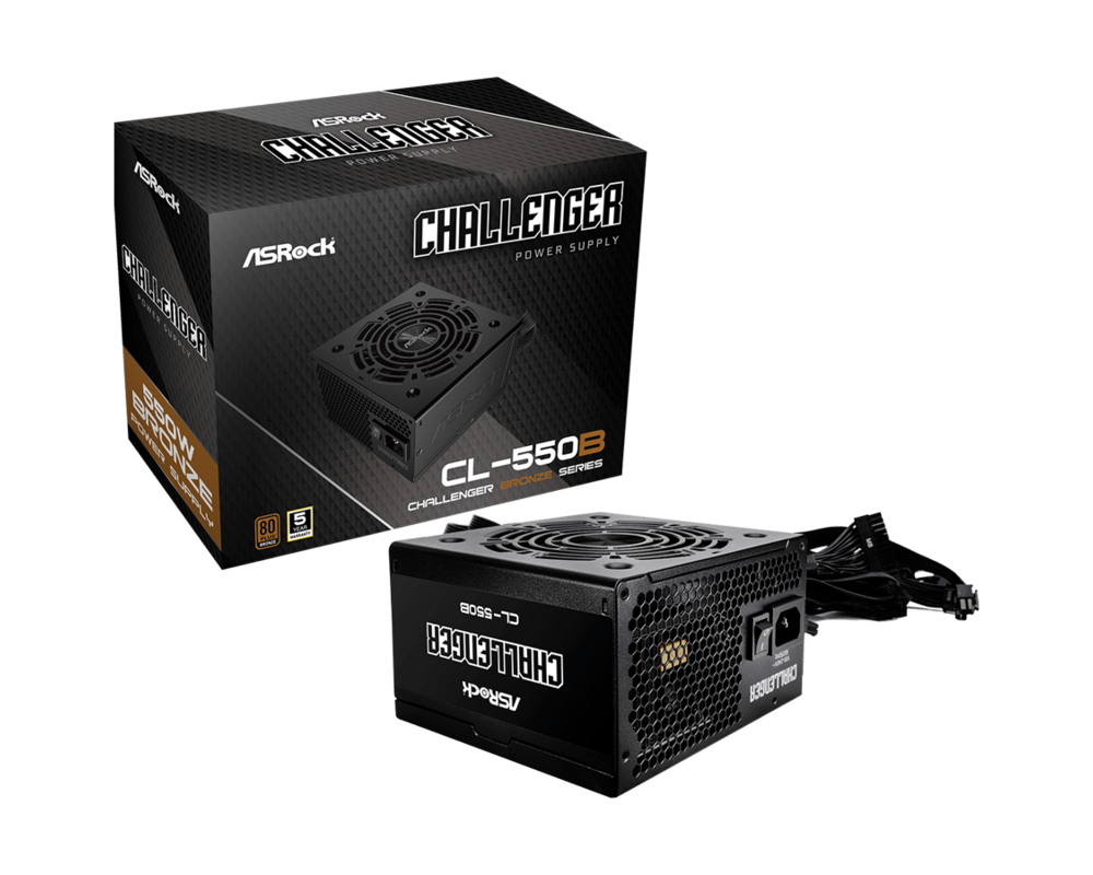 Захранване Asrock CL-550B 80+ Bronze 8