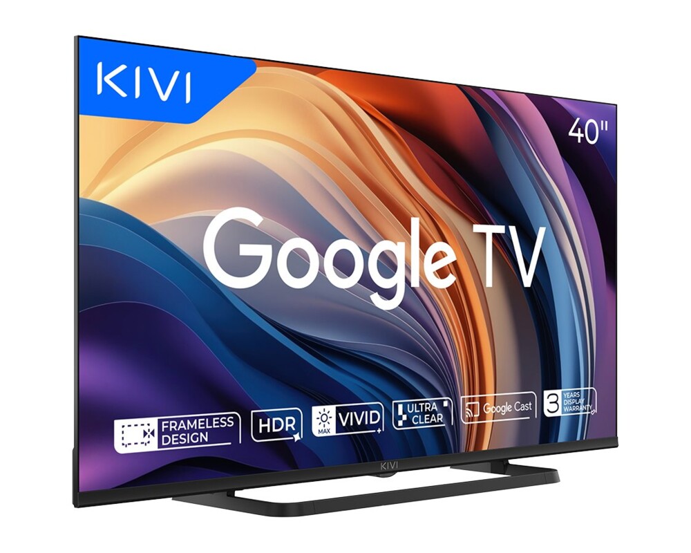 Телевизор TV KIVI 43U710QB 43'' LED 4K Google TV 8
