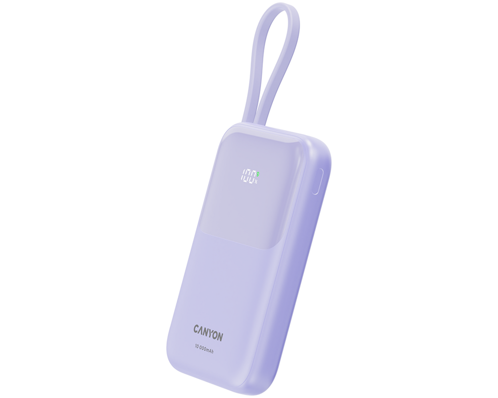 Външна батерия CANYON power bank OnPower 101 built-in c... 2
