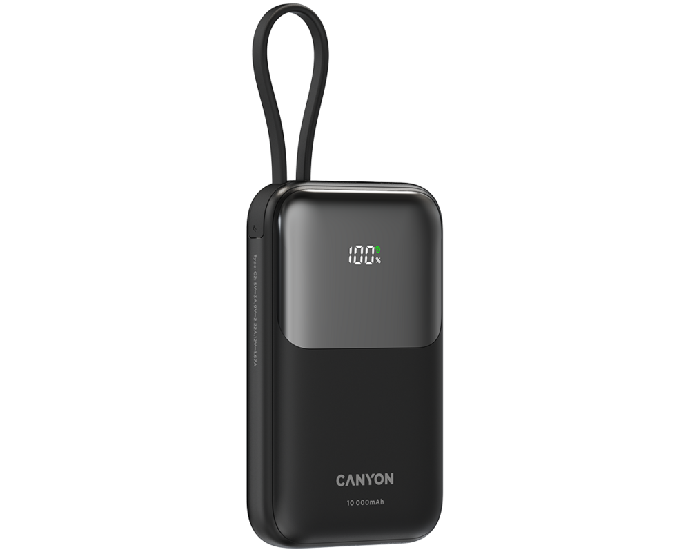 Външна батерия CANYON power bank OnPower 101 built-in c... 3