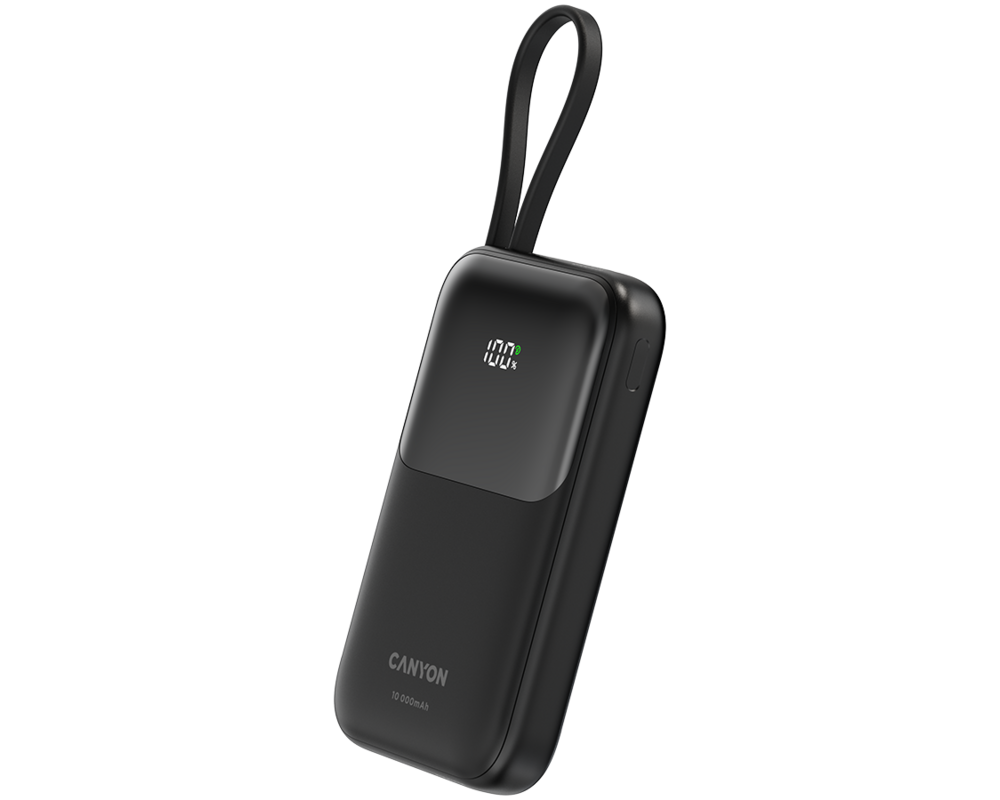 Външна батерия CANYON power bank OnPower 101 built-in c... 2