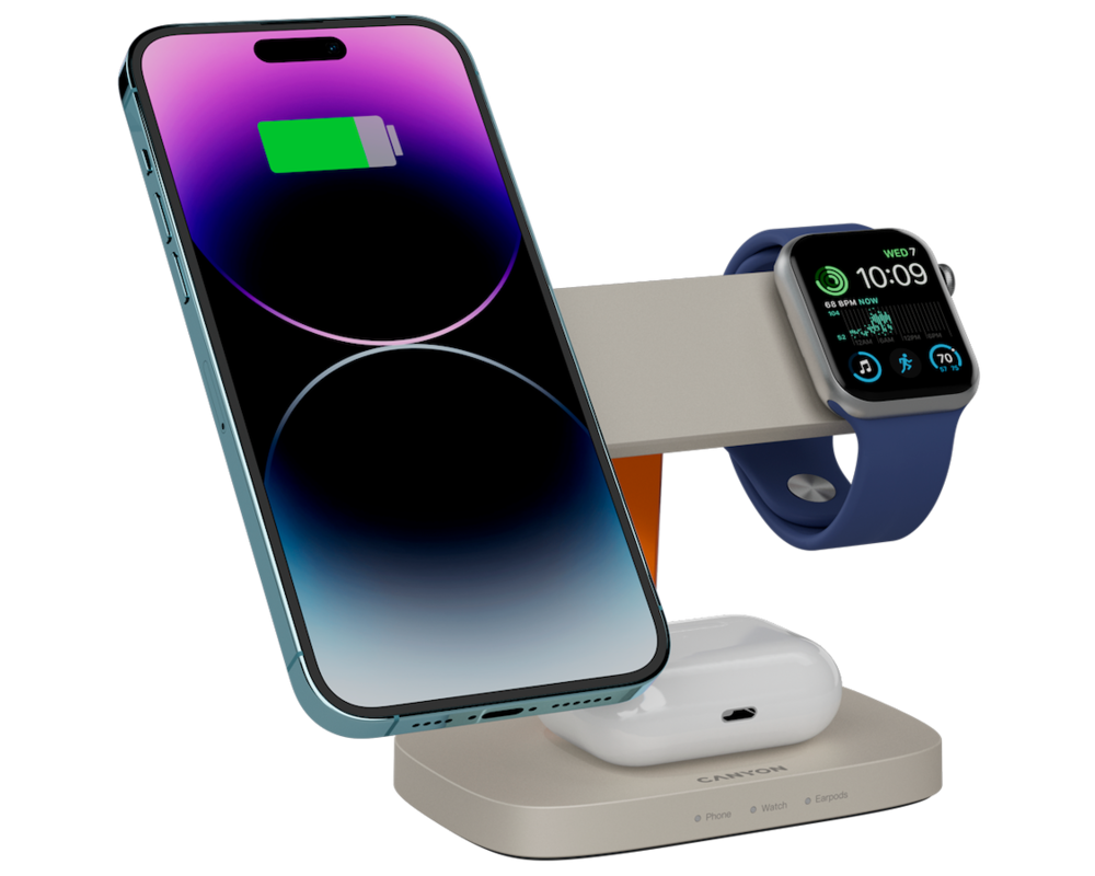 Зарядно CANYON Wireless Charging Station Hexagon... 7