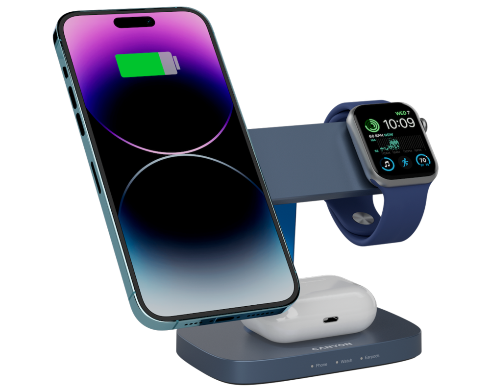 Зарядно CANYON Wireless Charging Station Hexagon... 7