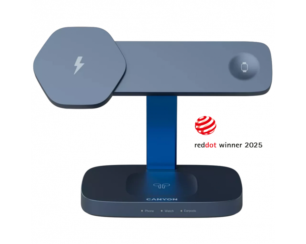 Зарядно CANYON Wireless Charging Station Hexagon... 8