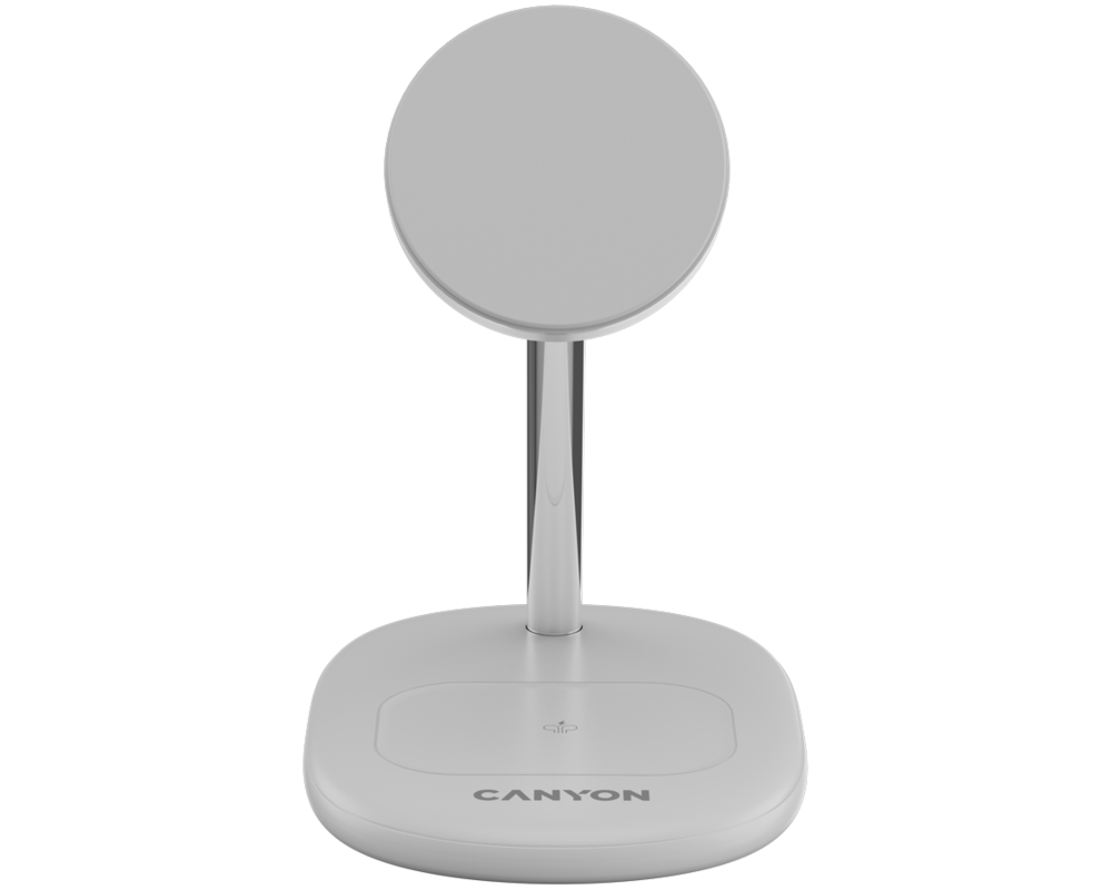 Зарядно CANYON wireless WCS-205 15W Qi2 2in1 Whi... 2