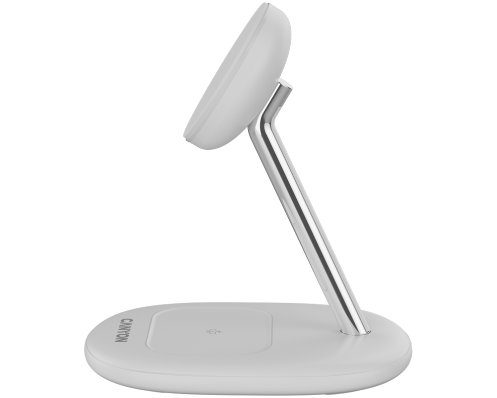 Зарядно CANYON wireless WCS-205 15W Qi2 2in1 Whi... 4